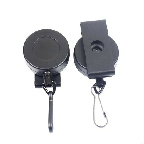 Retractable key, cable reel key chain thickened clip wire screwed for keys JG-195